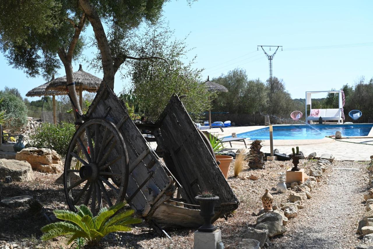 Finca Es Velar Santanyí Esterno foto