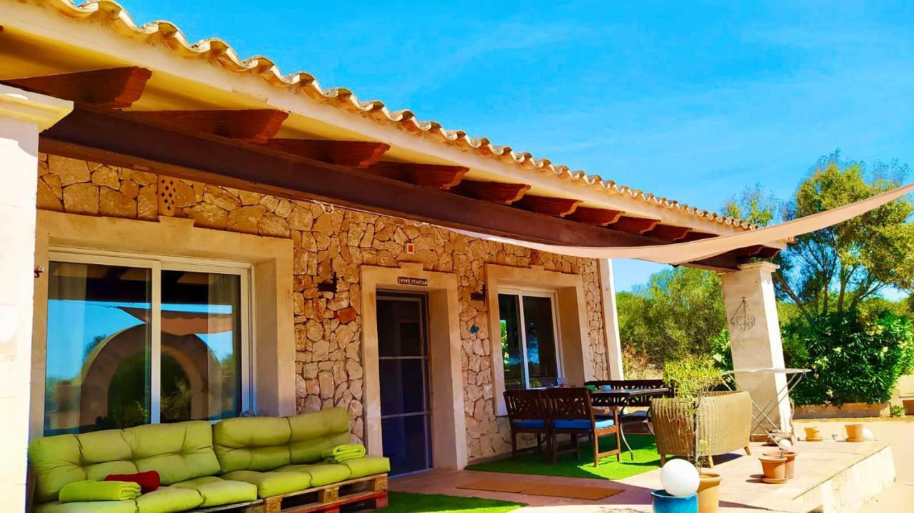 Finca Es Velar Santanyí Esterno foto